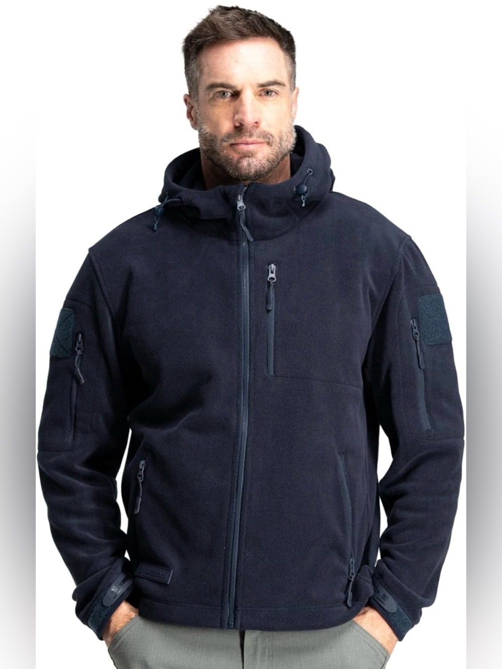 Bearskin Tactical Hoodie Jacket for Men 4.0 - Military Style Fleece Sweater